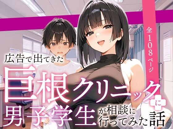 広告で出てきた巨根クリニックに男子学生が相談に行ってみた話（COMICアイル）