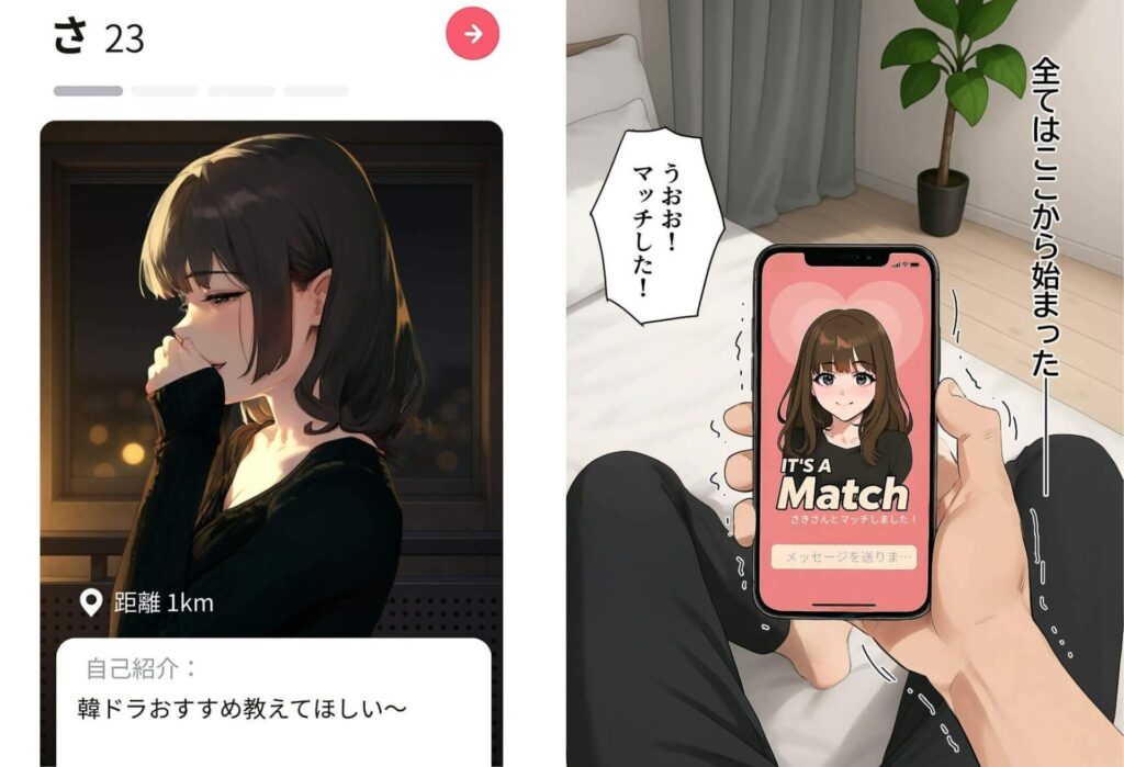 童貞マチアプ体験記!(実話本舗)