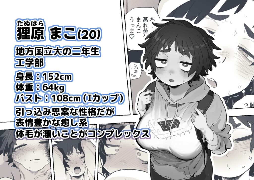 工学部の狸原さん(でんきねこ)