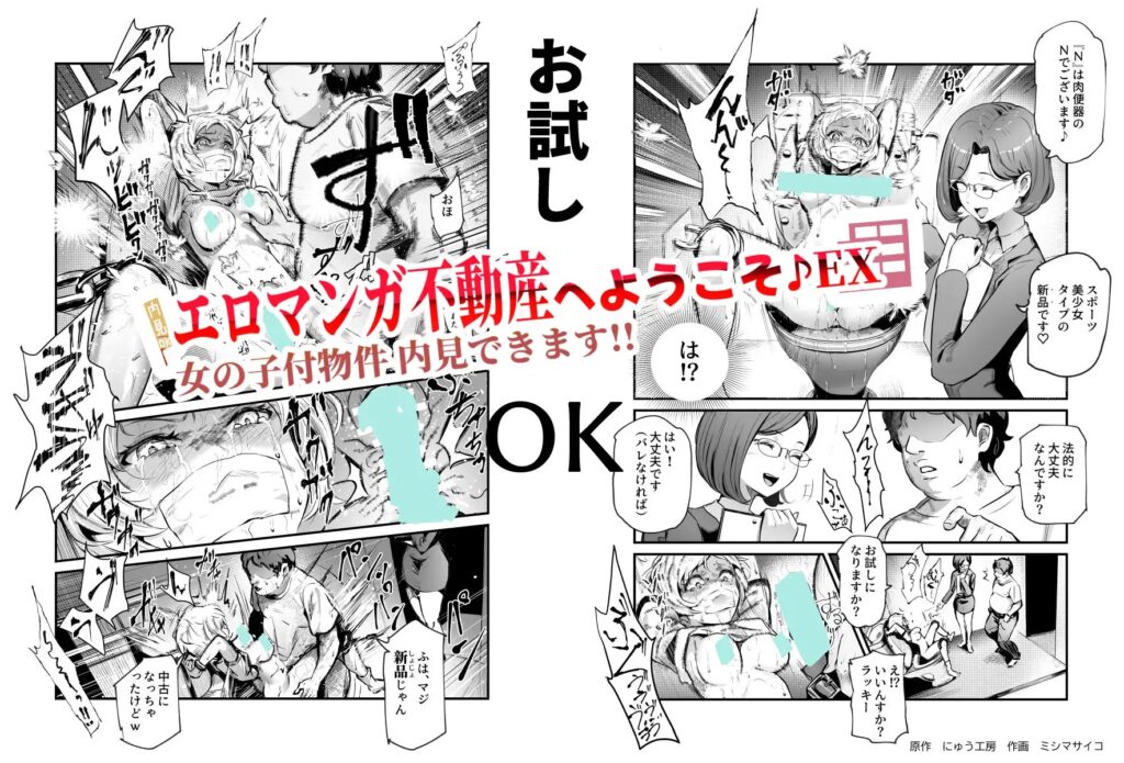 エロマンガ不動産へようこそ♪EX(にゅう工房)