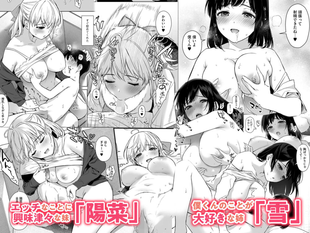 ないしょのはじめて 〜数年ぶりに逢った親戚の美人JK姉妹にエッチの手解きされちゃいます〜 / りふれぼコミック