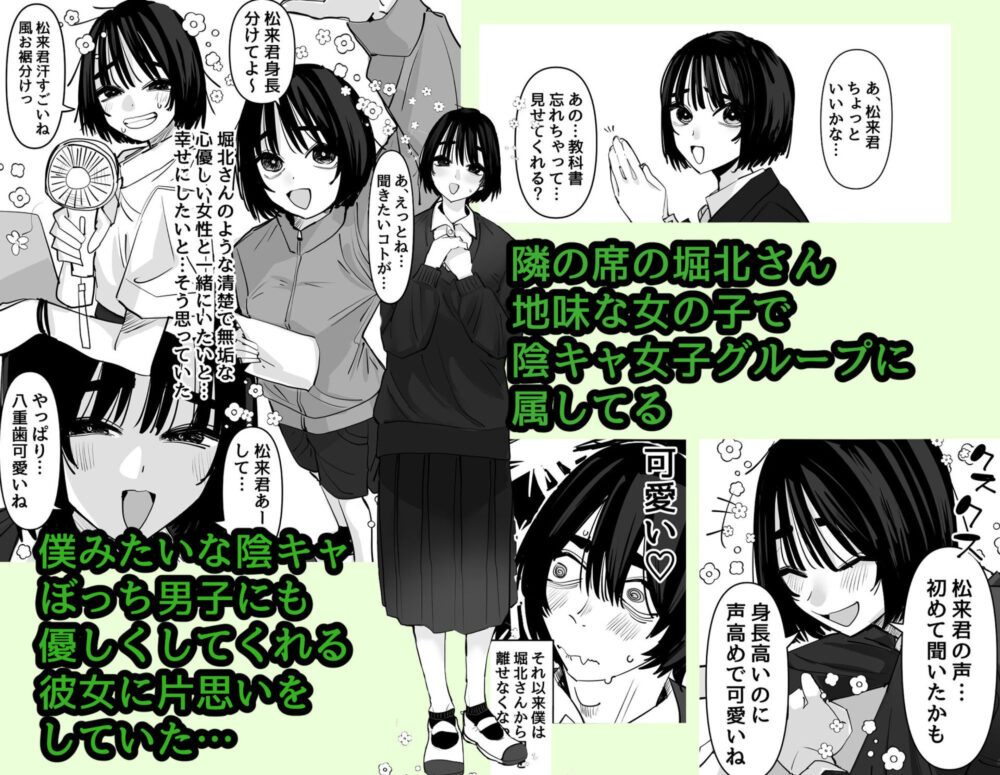 嘘だと言ってよ堀北さん！！片思い中の地味系女子は意外と男性経験豊富で全然地味じゃなかった話 / あの日